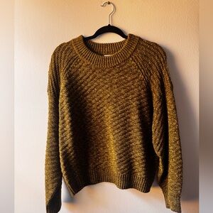 Women’s Olive Green Knit Sweater